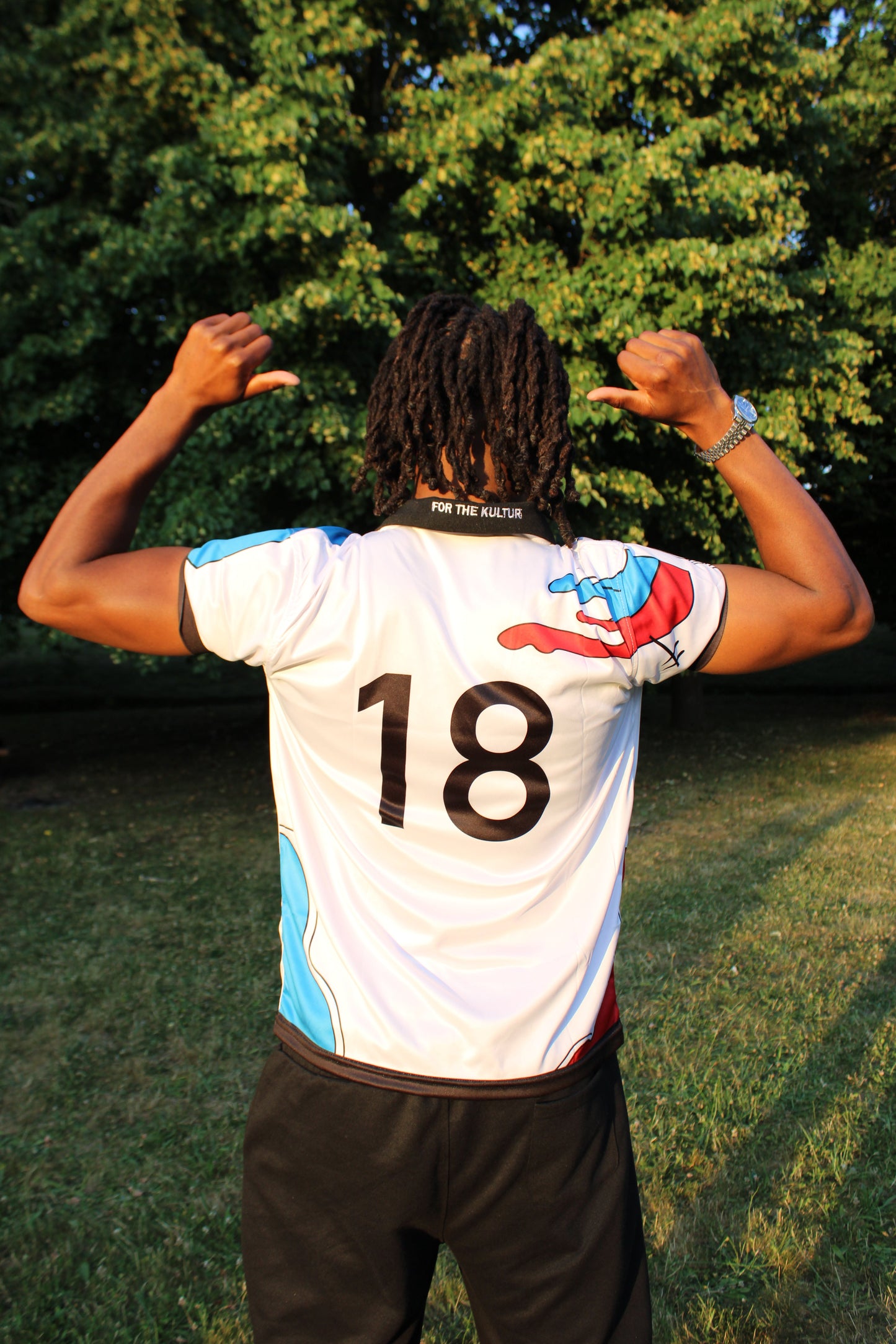 Haiti football jersey worn - Tainos limited edition diaspora